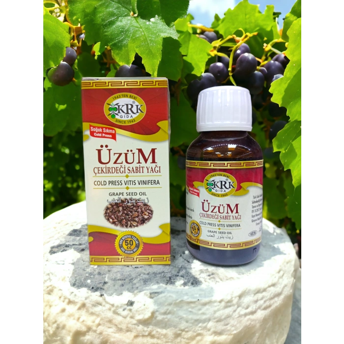 Krk Gıda Üzüm Çekirdek Yağı 50 ML
