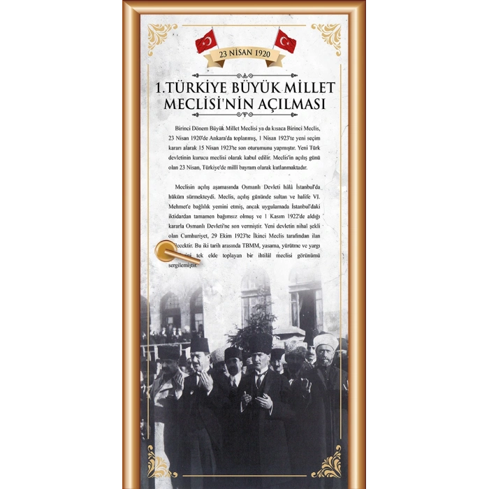 1. TBMM Açılışı Kapı Giydirme 30