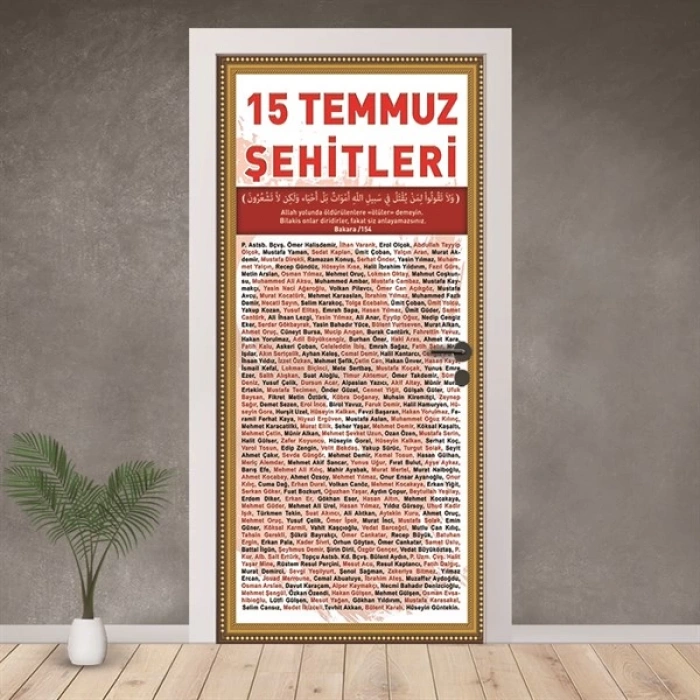15 Temmuz Kapı Giydirme 14