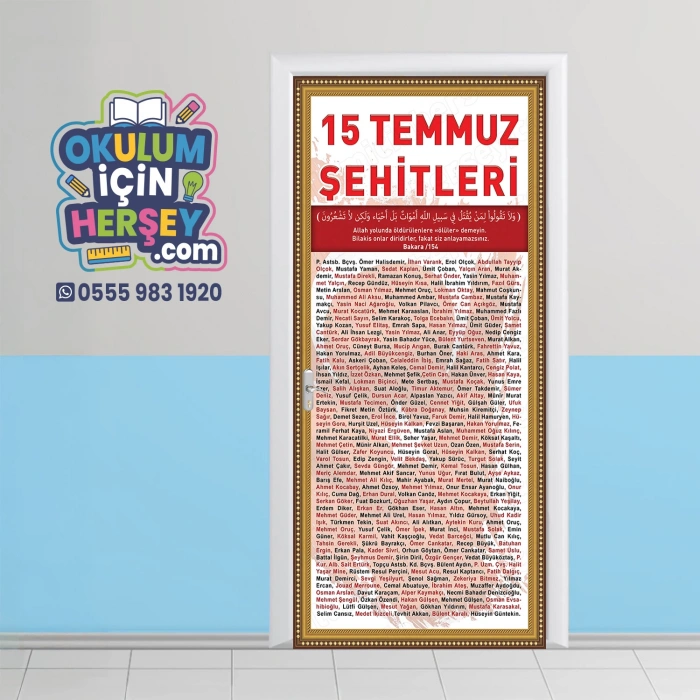 15 Temmuz Kapı Giydirme 14
