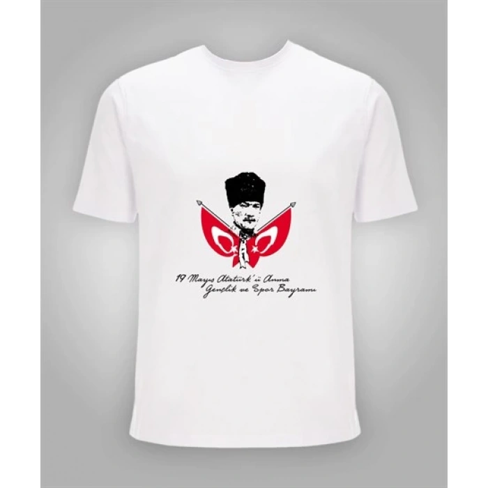19 Mayıs Baskılı Tişört