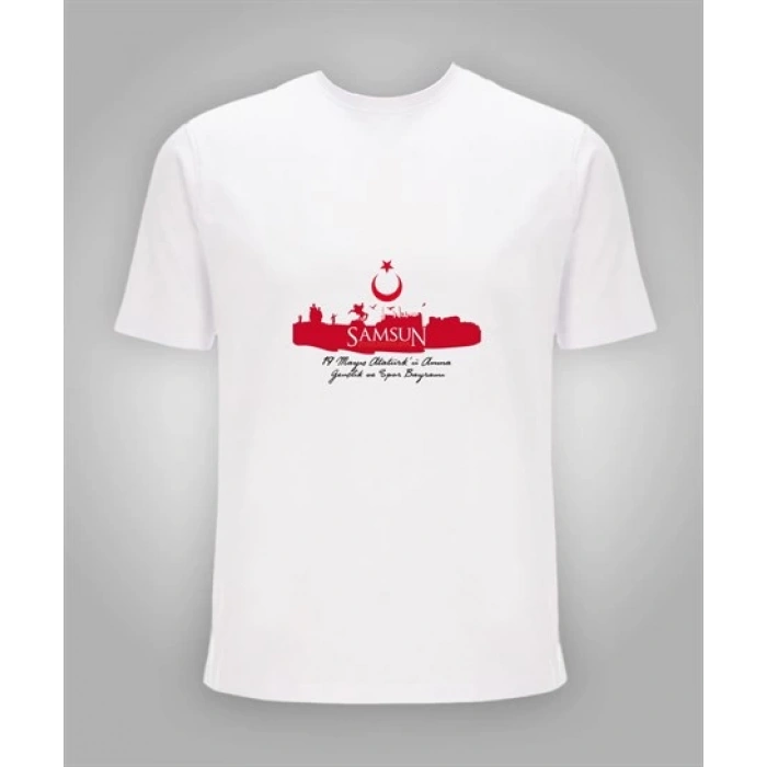 19 Mayıs Baskılı Tişört