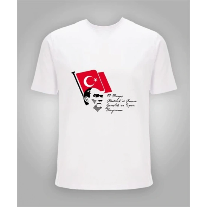 19 Mayıs Baskılı Tişört