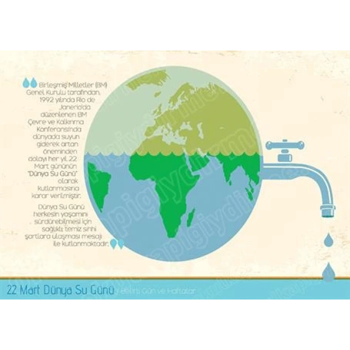 22 Mart Dünya Su Günü P BGH 03