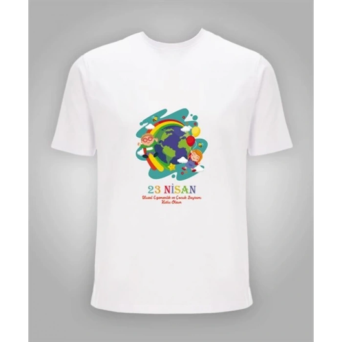 23 Nisan Baskılı Tişört