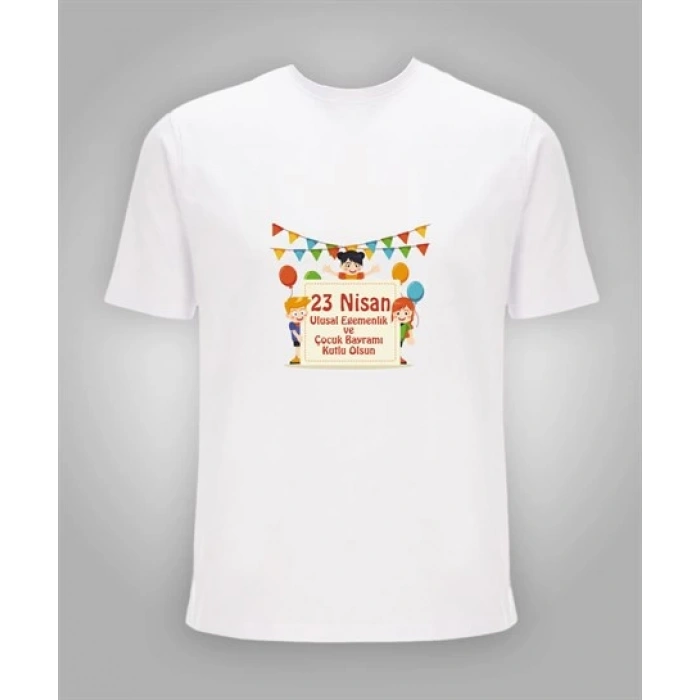 23 Nisan Baskılı Tişört