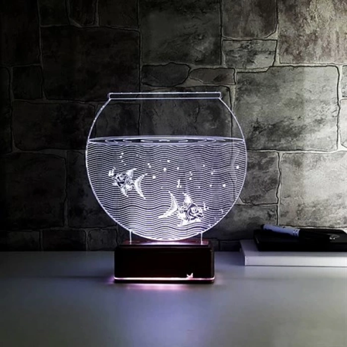 3D Akvaryum Led Lamba PL LMB 30