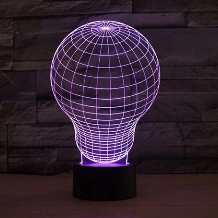 3D Ampul Led Lamba PL LMB 08