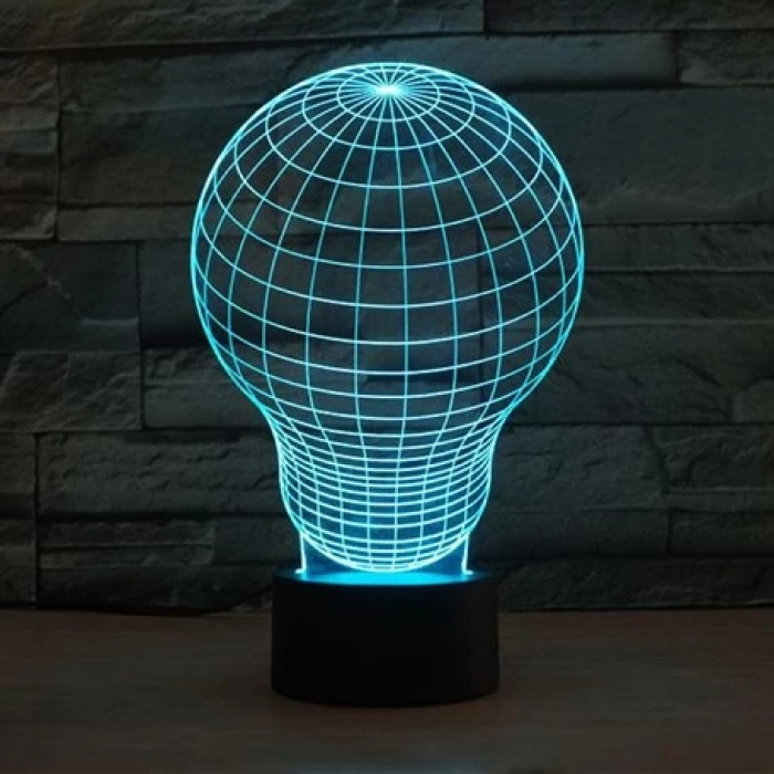 3D Ampul Led Lamba PL LMB 08