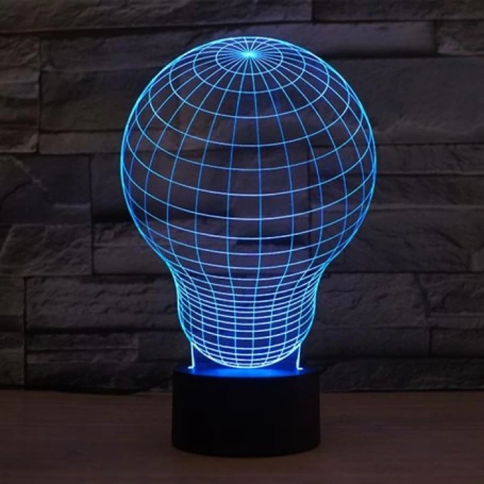 3D Ampul Led Lamba PL LMB 08