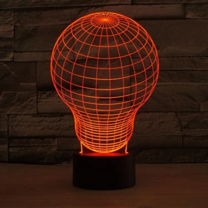 3D Ampul Led Lamba PL LMB 08