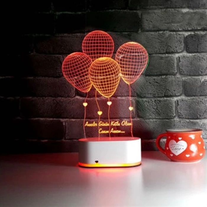 3D Balonlu Lamba PL LMB 11