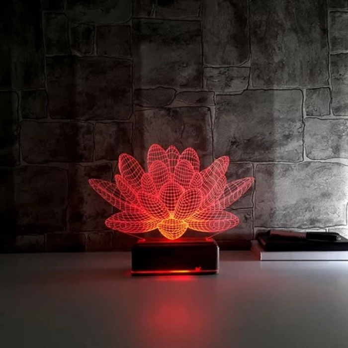 3D Dekoratif Led Lamba PL LMB 41