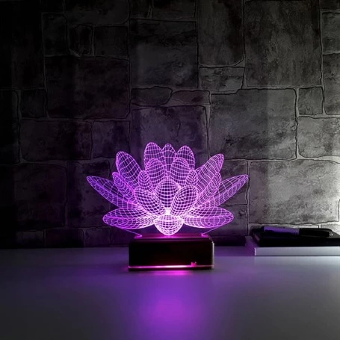 3D Dekoratif Led Lamba PL LMB 41