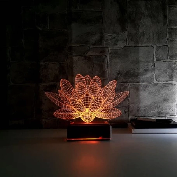 3D Dekoratif Led Lamba PL LMB 41