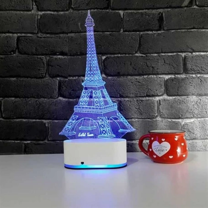 3D Eyfel Kulesi Lamba PL LMB 07