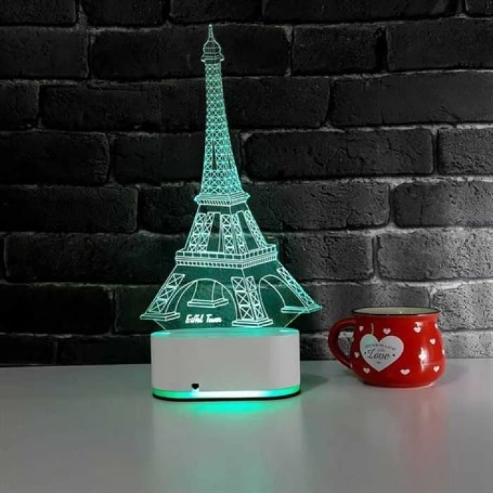 3D Eyfel Kulesi Lamba PL LMB 07