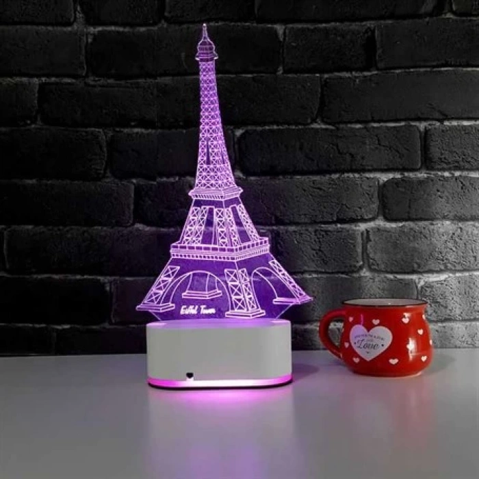 3D Eyfel Kulesi Lamba PL LMB 07