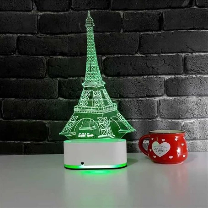 3D Eyfel Kulesi Lamba PL LMB 07