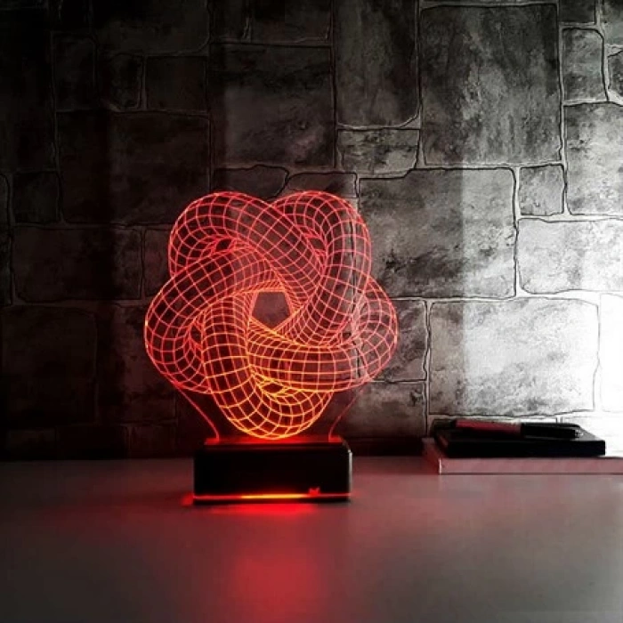 3D Geometrik Lamba PL LMB 13