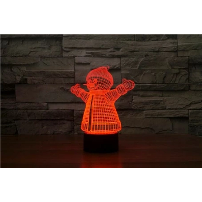 3D Kardan Adam Led Lamba PL LMB 24