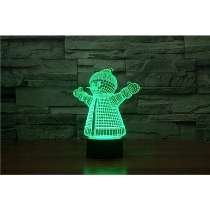 3D Kardan Adam Led Lamba PL LMB 24