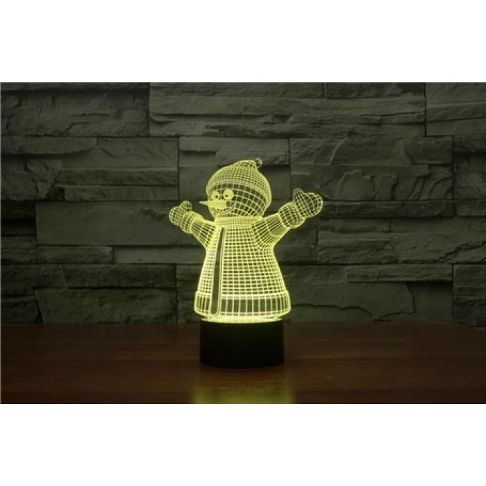 3D Kardan Adam Led Lamba PL LMB 24