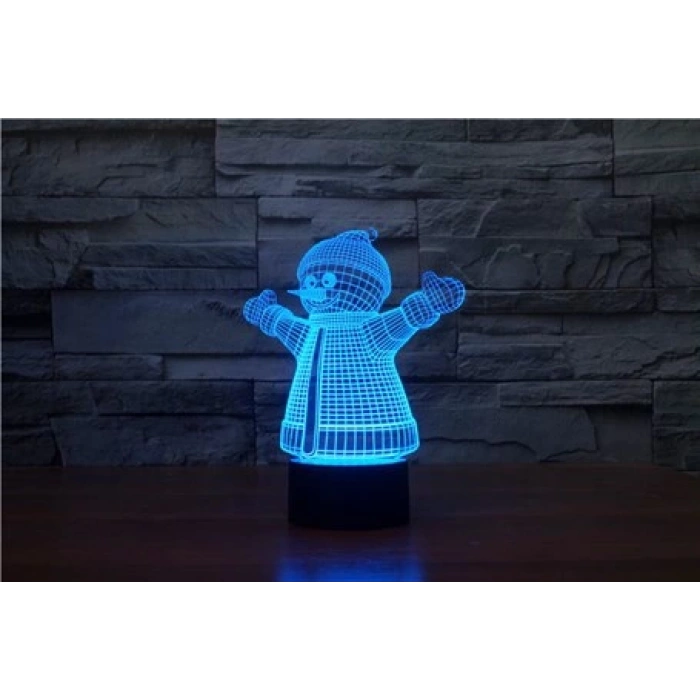 3D Kardan Adam Led Lamba PL LMB 24