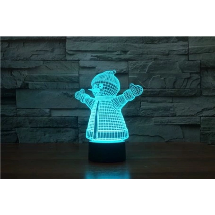 3D Kardan Adam Led Lamba PL LMB 24