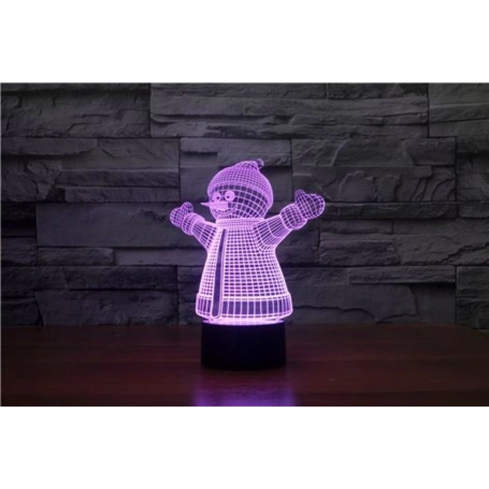 3D Kardan Adam Led Lamba PL LMB 24