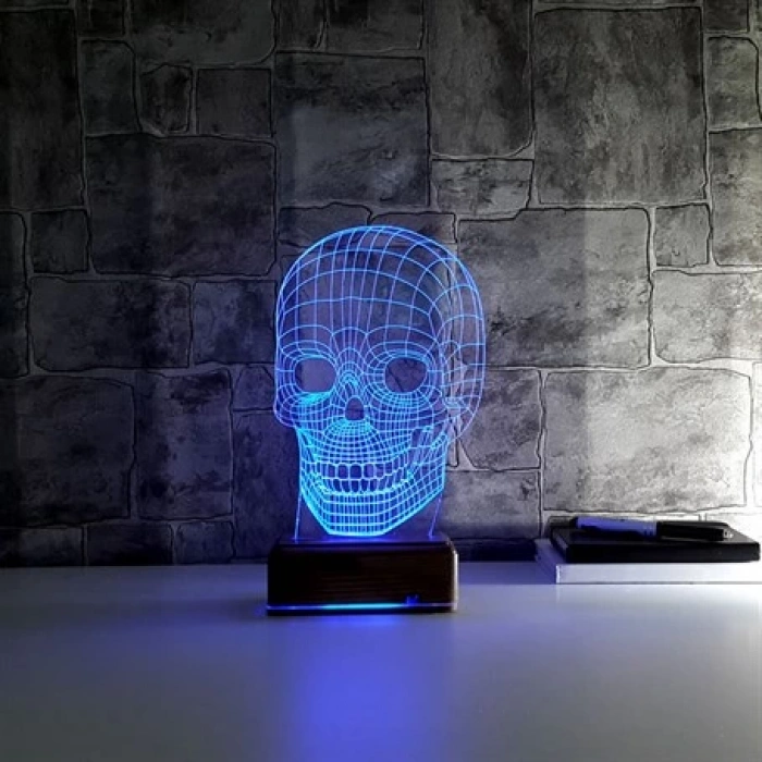 3D Kuru Kafa Led Lamba PL LMB 37