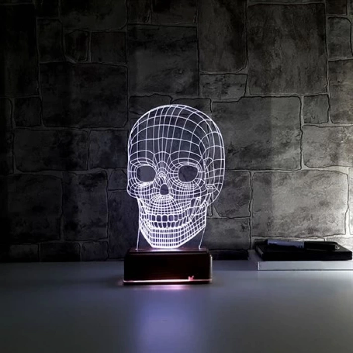 3D Kuru Kafa Led Lamba PL LMB 37