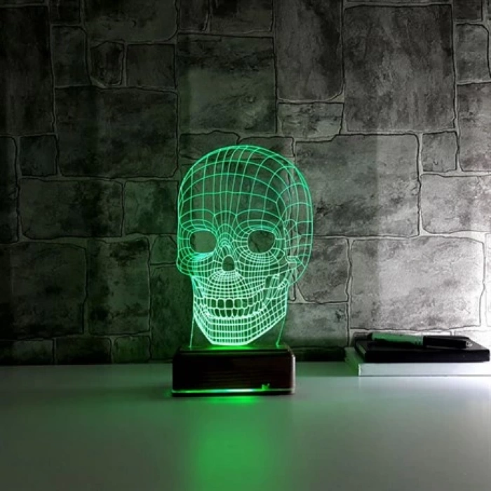 3D Kuru Kafa Led Lamba PL LMB 37