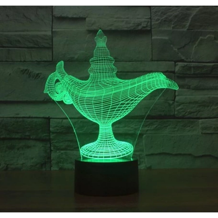 3D Sihirli Led Lamba PL LMB 40