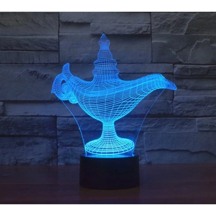 3D Sihirli Led Lamba PL LMB 40