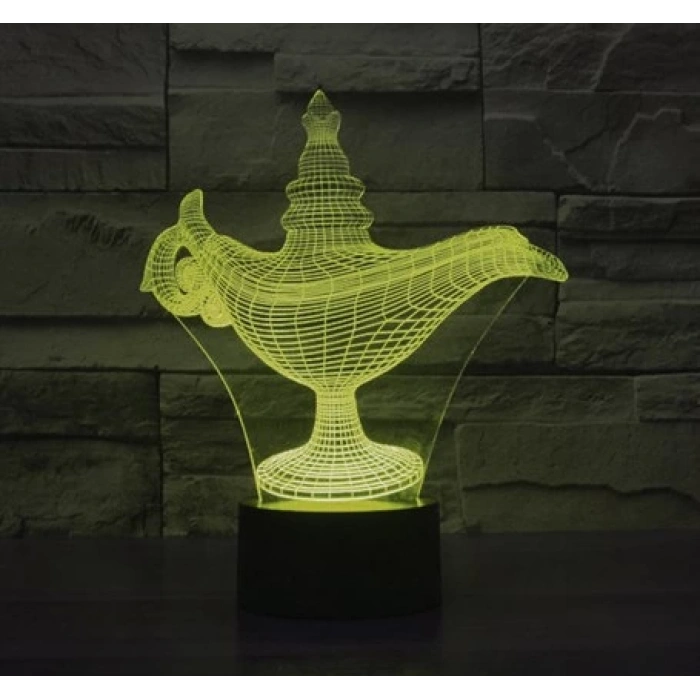 3D Sihirli Led Lamba PL LMB 40