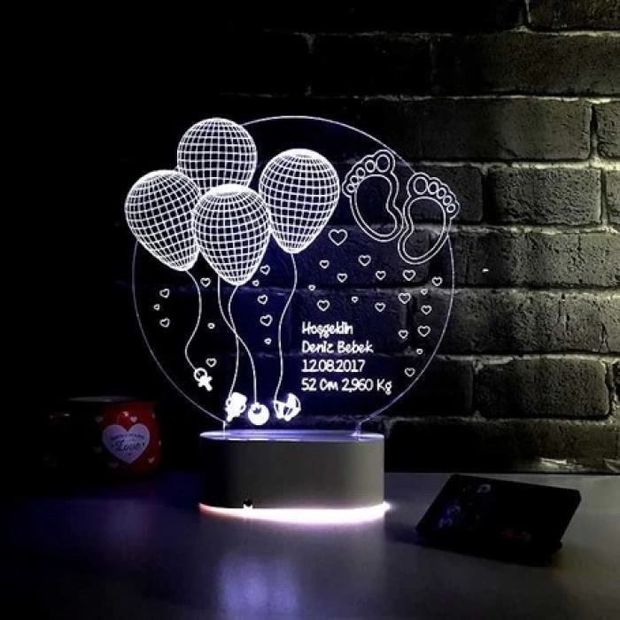 3D Yeni Doğan Lamba PL LMB 06