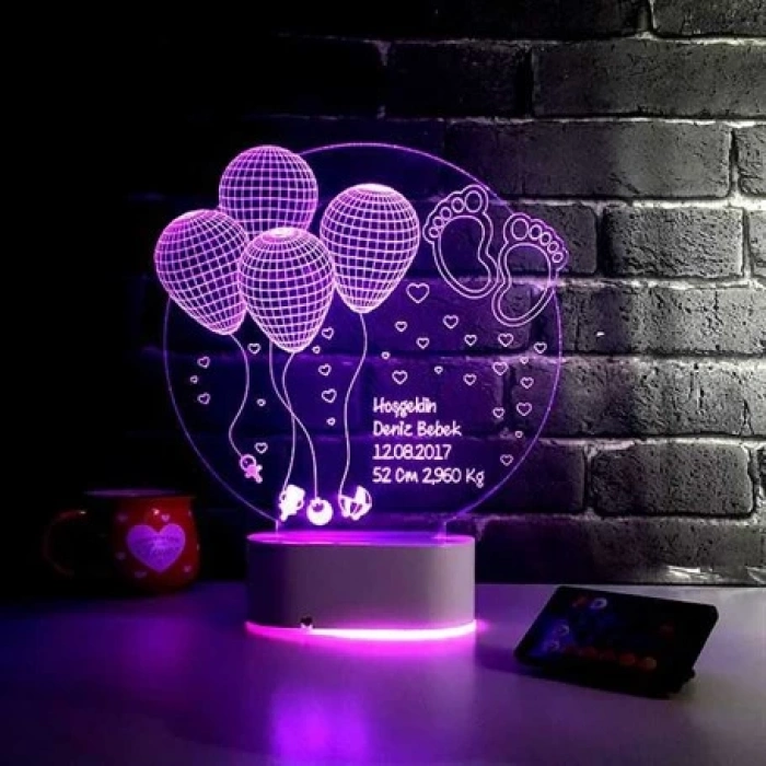 3D Yeni Doğan Lamba PL LMB 06