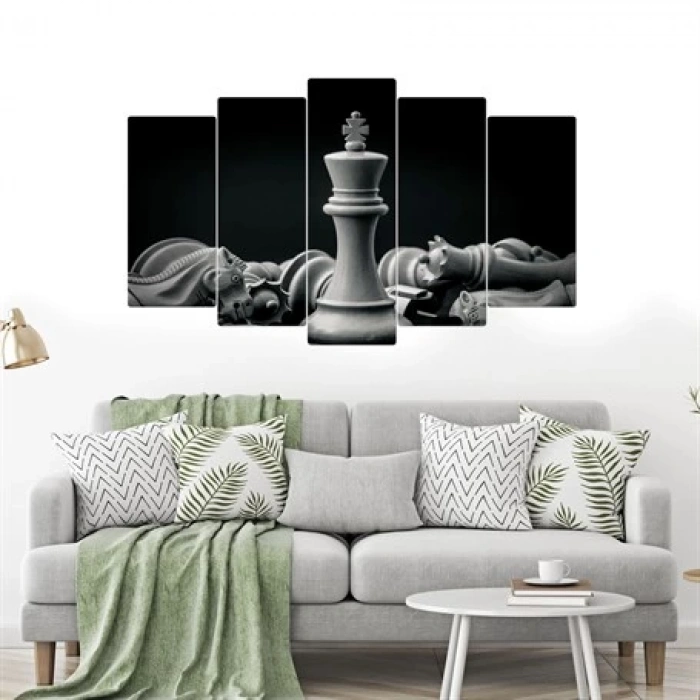 5 Parçalı Ahşap Tablo