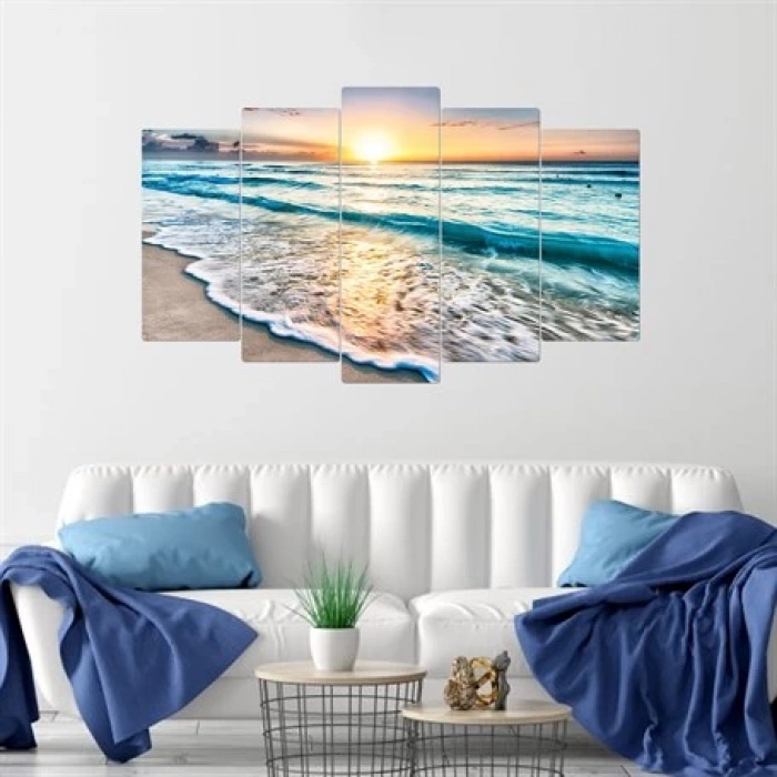 5 Parçalı Ahşap Tablo