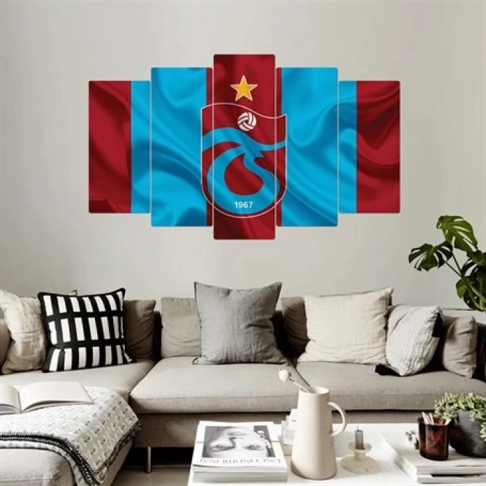 5 Parçalı Ahşap Tablo