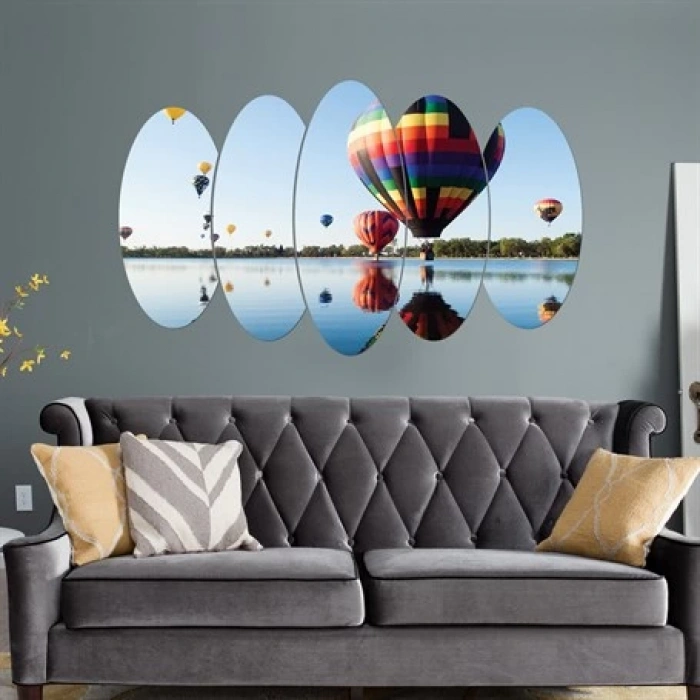 5 Parçalı Ahşap Tablo