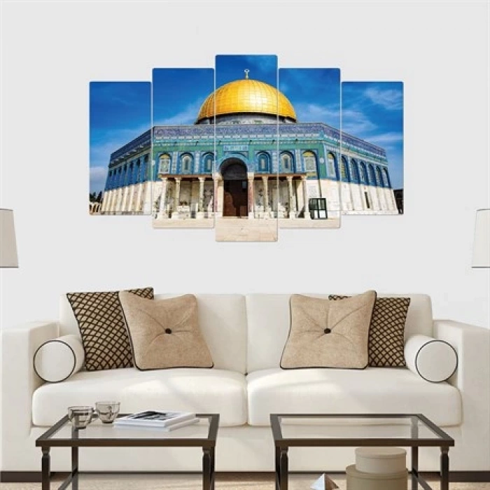 5 Parçalı Ahşap Tablo