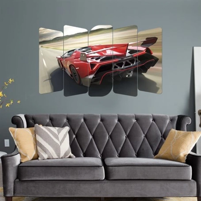 5 Parçalı Ahşap Tablo