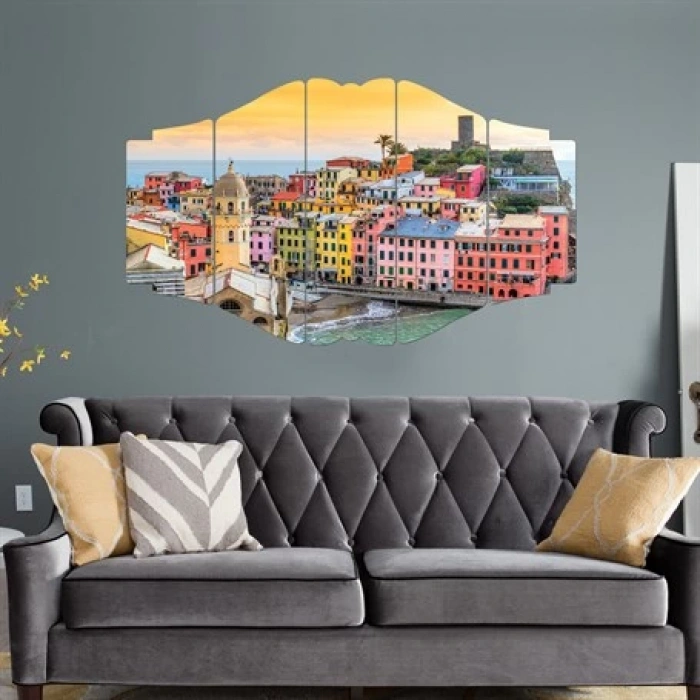 5 Parçalı Ahşap Tablo