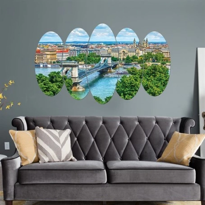 5 Parçalı Ahşap Tablo