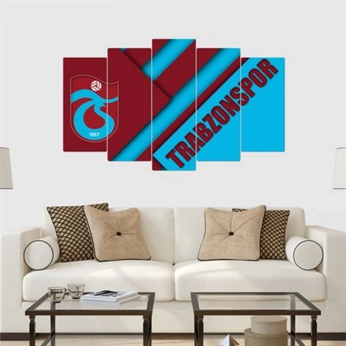 5 Parçalı Ahşap Tablo