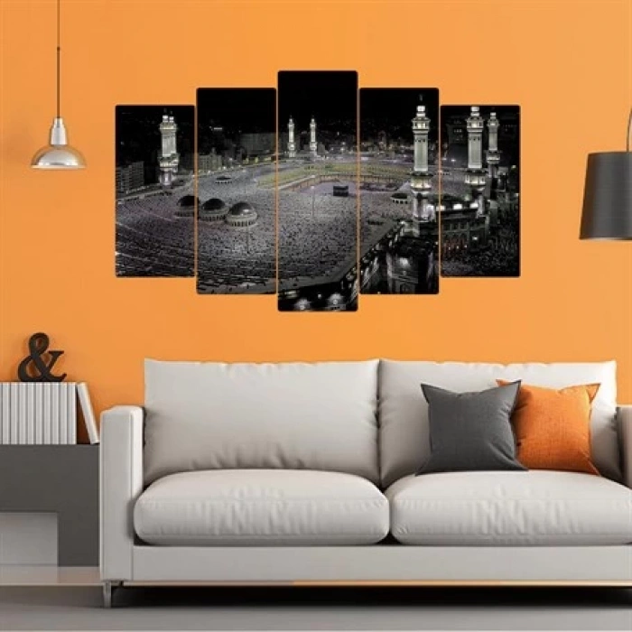 5 Parçalı Ahşap Tablo