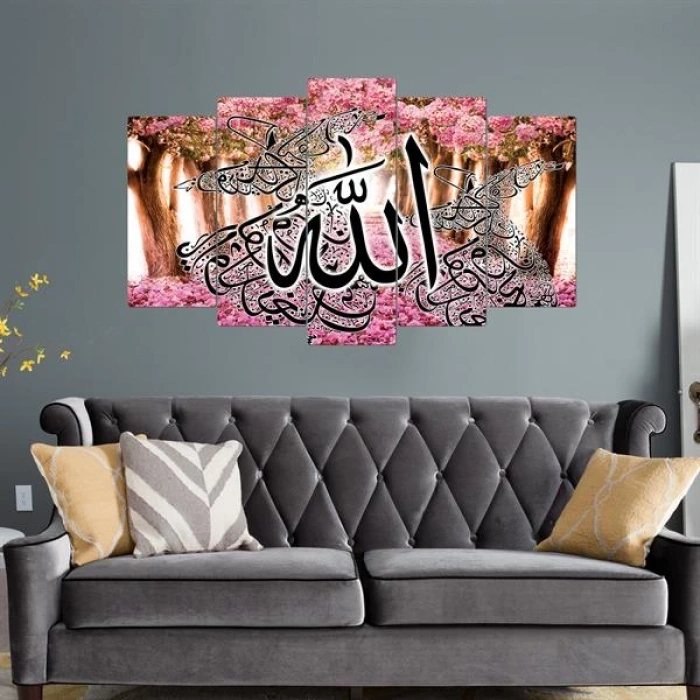 5 Parçalı Ahşap Tablo  ASH TB 103