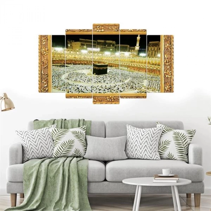 5 Parçalı Ahşap Tablo ASH TB 108